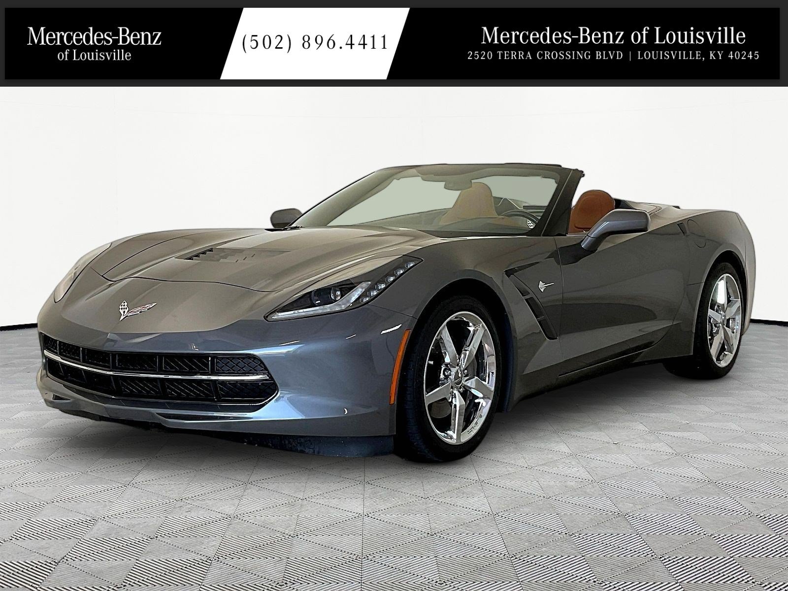 Used 2015 Chevrolet Corvette Stingray Convertible w/ 3LT Preferred Equipment Group RWD image 1