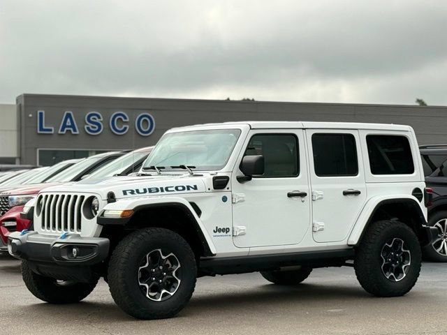 Used 2023 Jeep Wrangler Unlimited Rubicon 4xe w/ Cold Weather Group AWD/4WD image 1