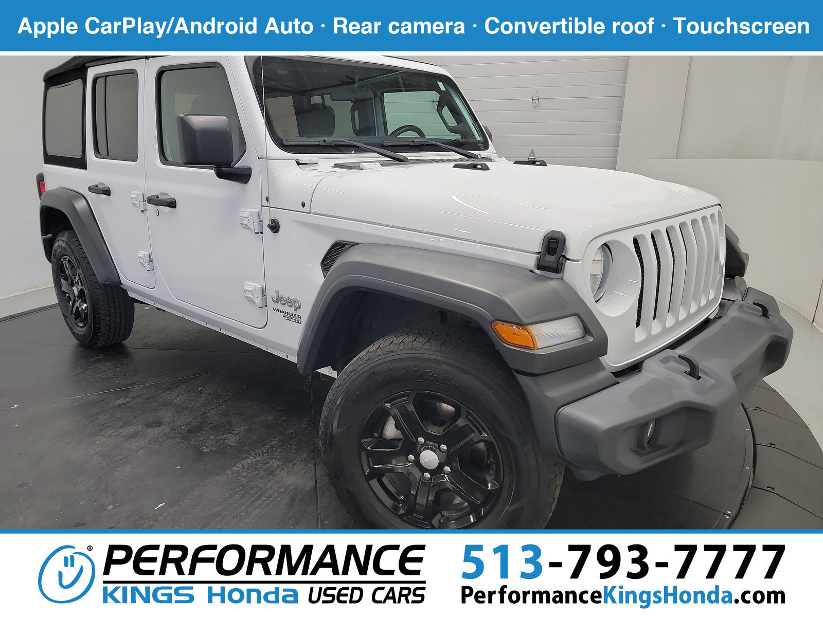 Used 2021 Jeep Wrangler Unlimited Sport AWD/4WD 360° Tour