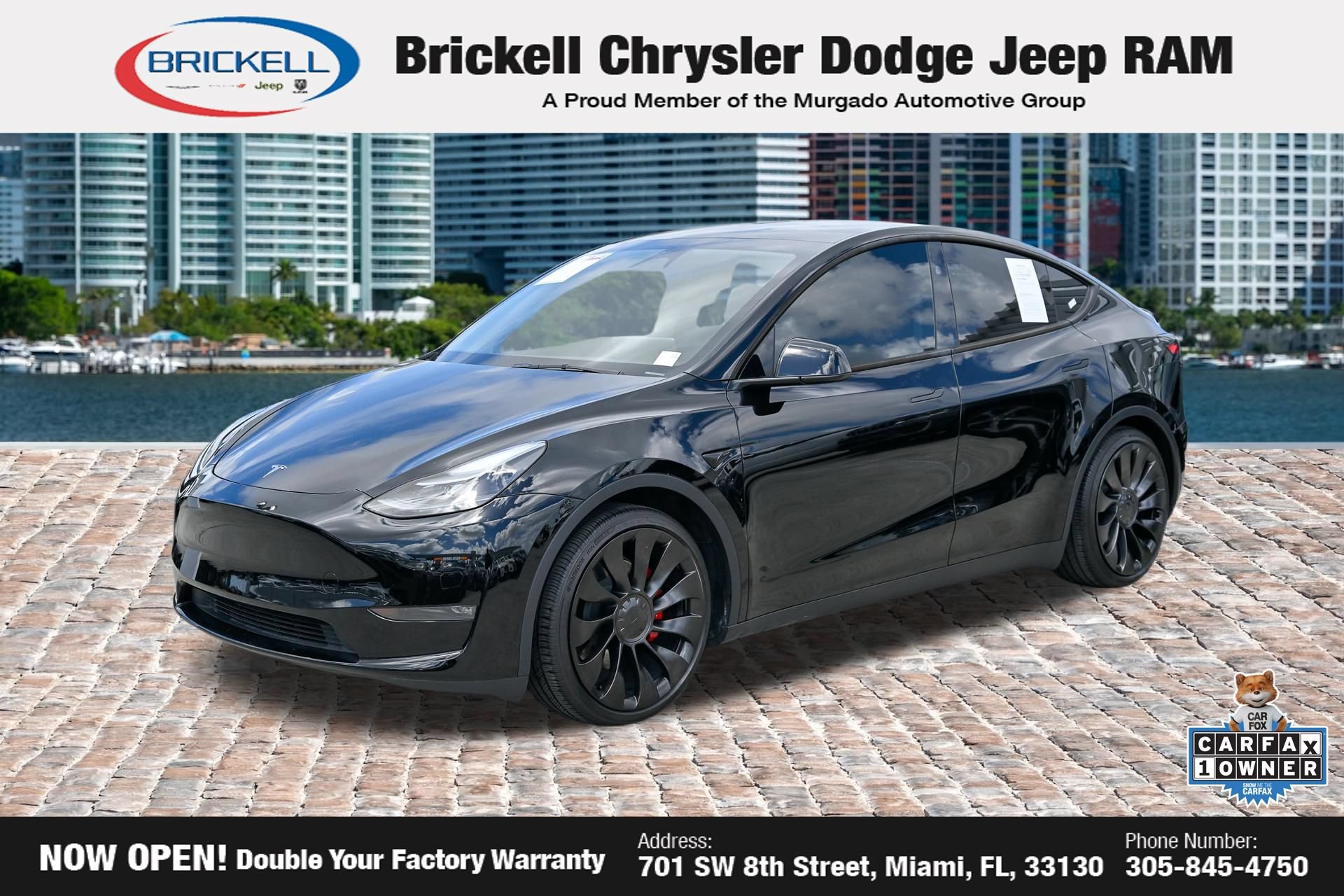 Used 2025 Tesla Model Y Performance AWD/4WD image 1