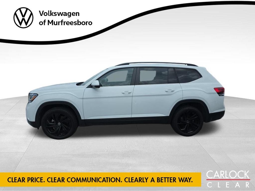 Used 2023 Volkswagen Atlas SE w/ Panoramic Sunroof Package FWD image 3
