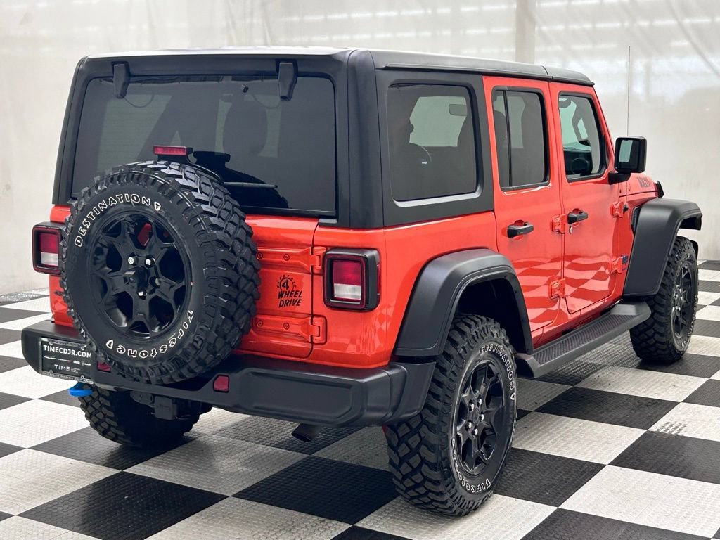 Certified 2023 Jeep Wrangler Unlimited w/ Cold Weather Group AWD/4WD image 7