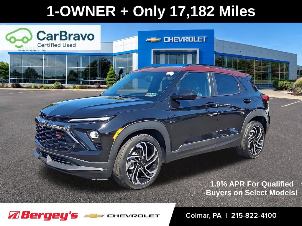 Certified 2024 Chevrolet TrailBlazer RS w/ Driver Confidence Package