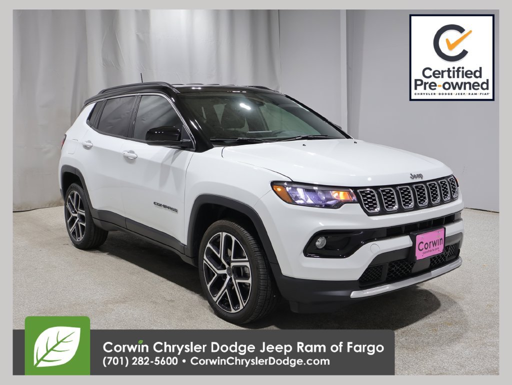 Certified 2025 Jeep Compass Limited AWD/4WD 360° Tour