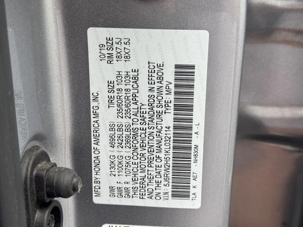 Used 2019 Honda CR-V EX image 27