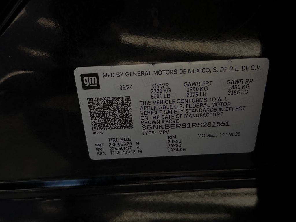 Used 2024 Chevrolet Blazer RS w/ LPO, Cargo Package image 38