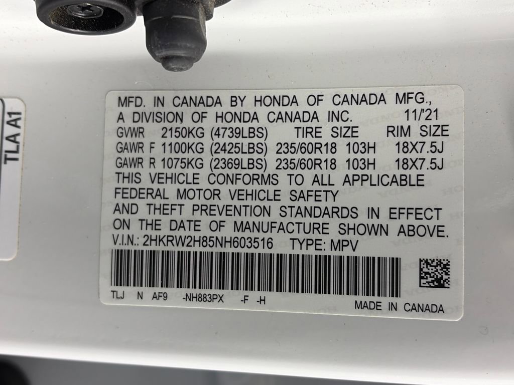 Used 2022 Honda CR-V EX-L image 9