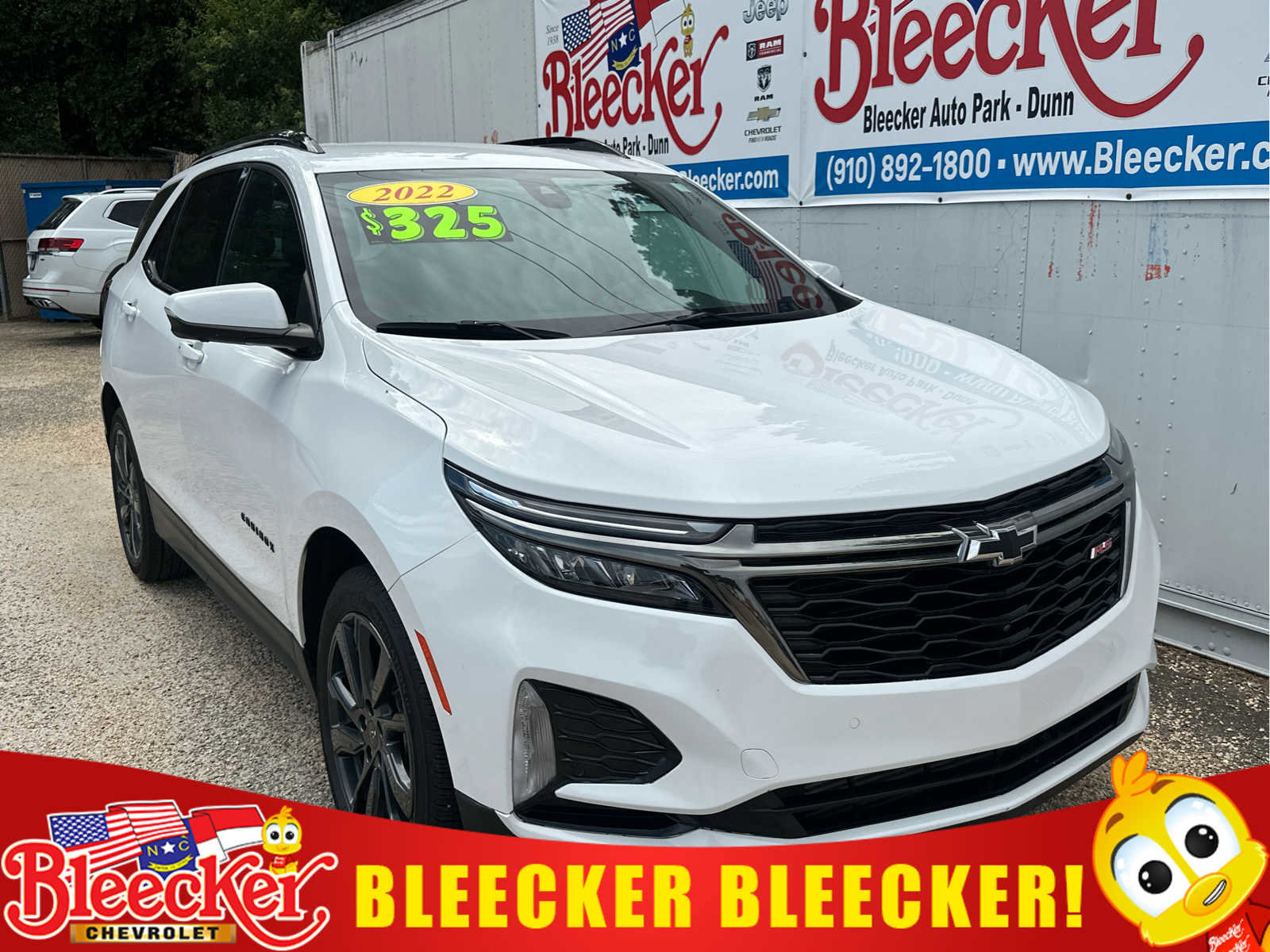 Used 2022 Chevrolet Equinox RS w/ RS Leather Package
