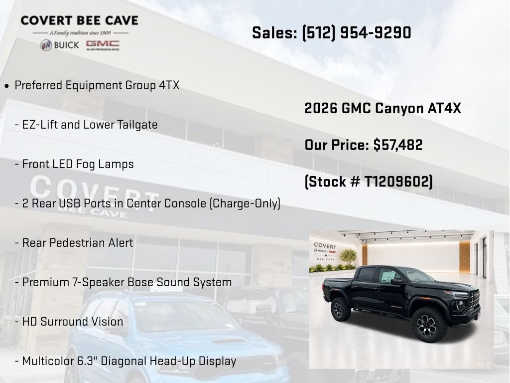 New 2026 GMC Canyon AT4X AWD/4WD image 25