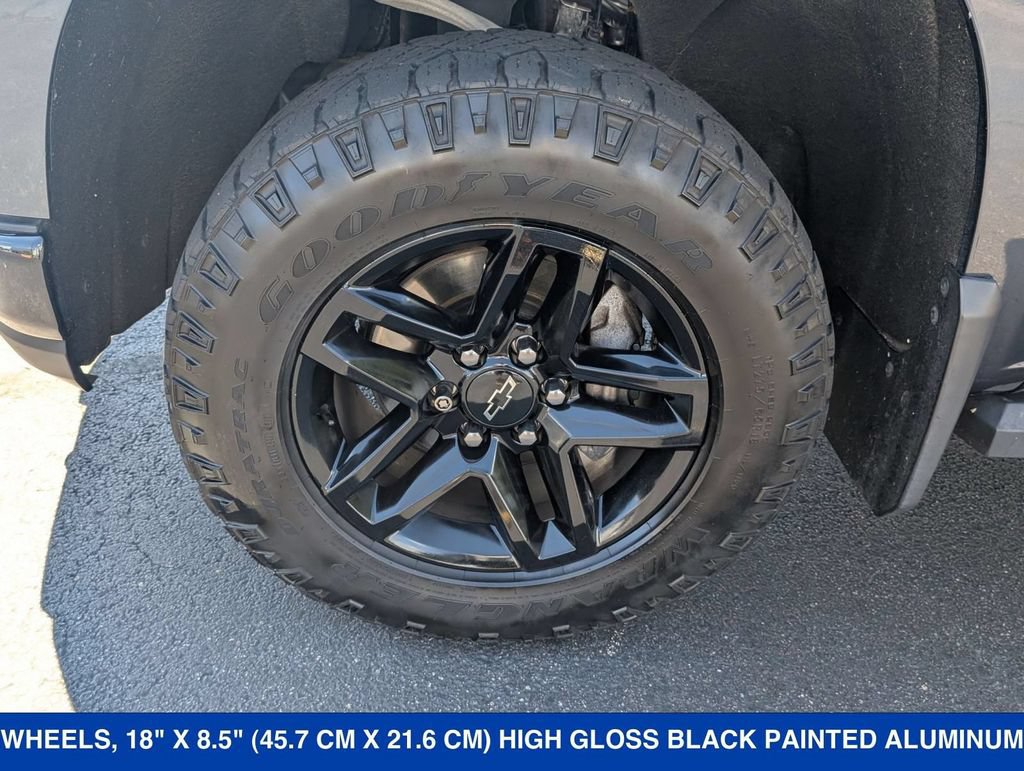 Used 2021 Chevrolet Silverado 1500 Custom Trail Boss w/ Safety Confidence Package AWD/4WD image 9