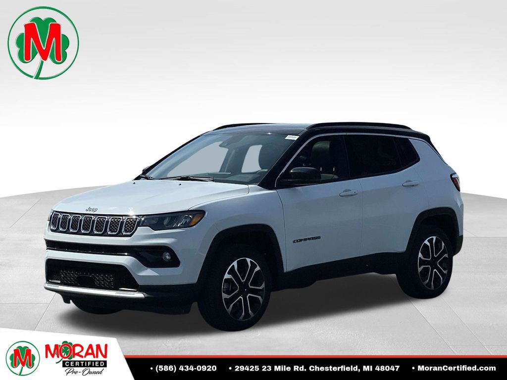 Used 2023 Jeep Compass Limited w/ Sun and Sound Group AWD/4WD image 1
