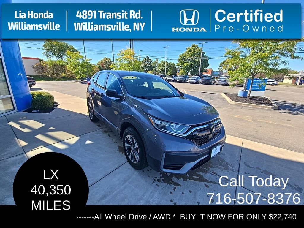 Certified 2020 Honda CR-V LX
