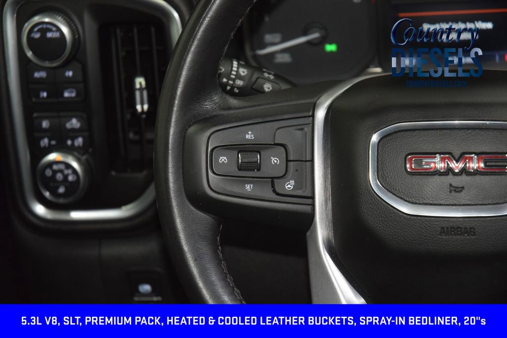 Used 2020 GMC Sierra 1500 SLT w/ SLT Premium Package AWD/4WD image 34