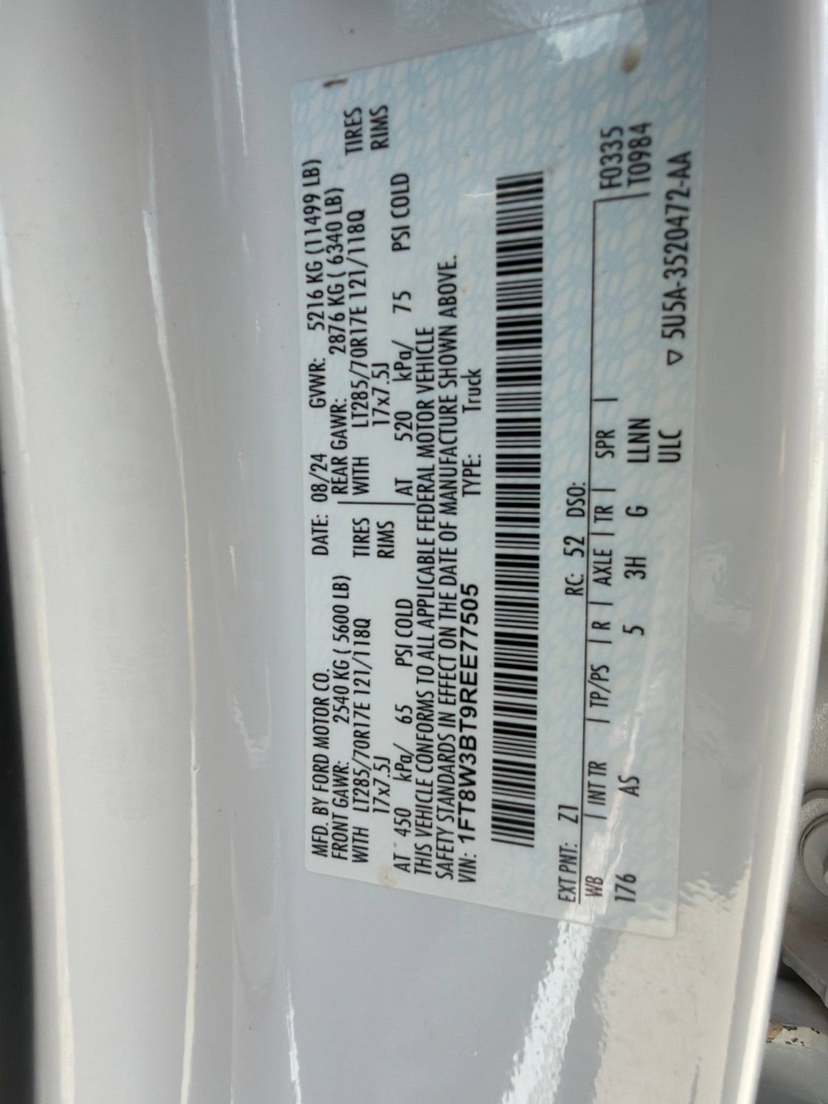Used 2024 Ford F350 XL w/ XL Off-Road Package AWD/4WD image 37
