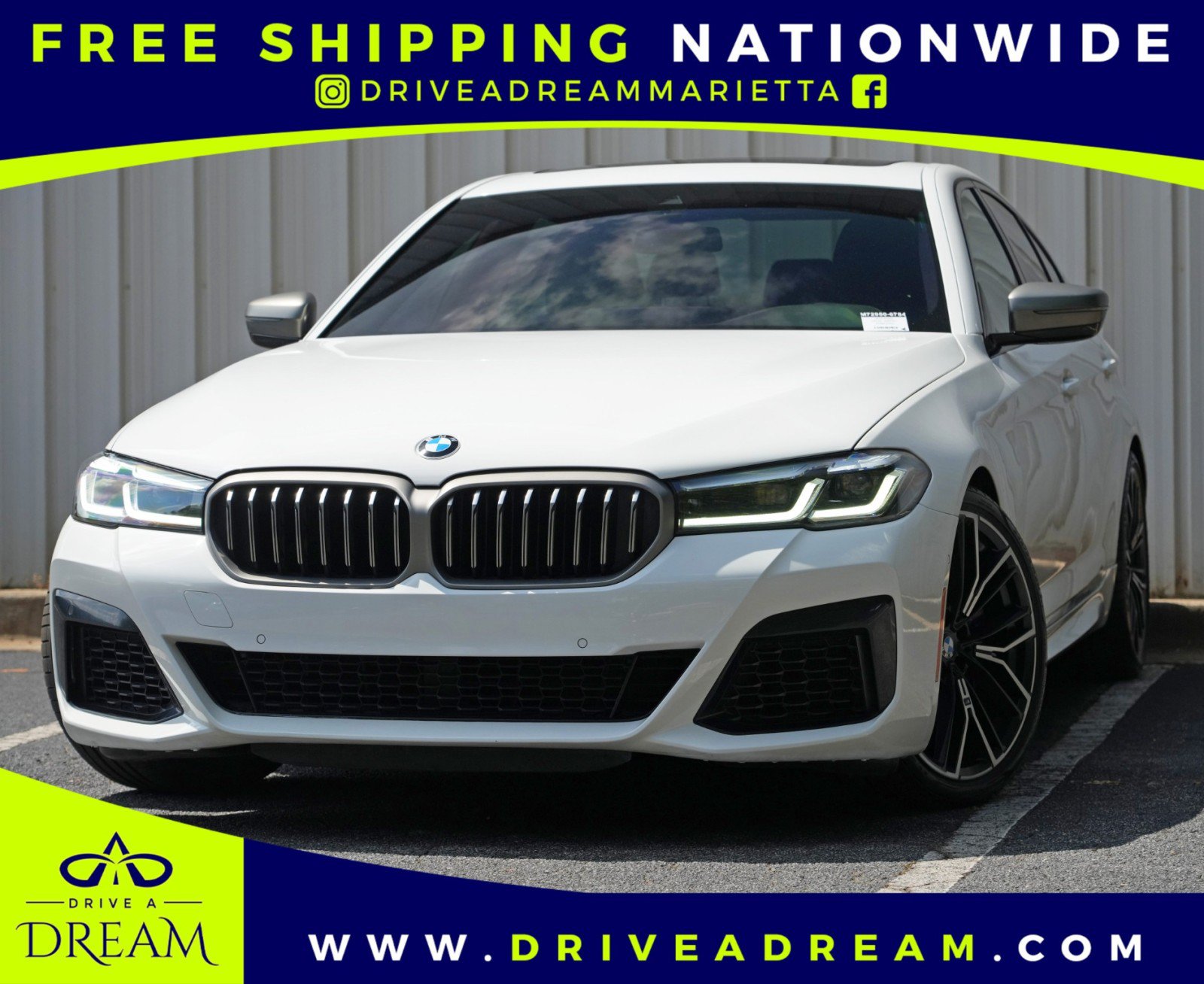 Used 2023 BMW M550i xDrive AWD/4WD image 1