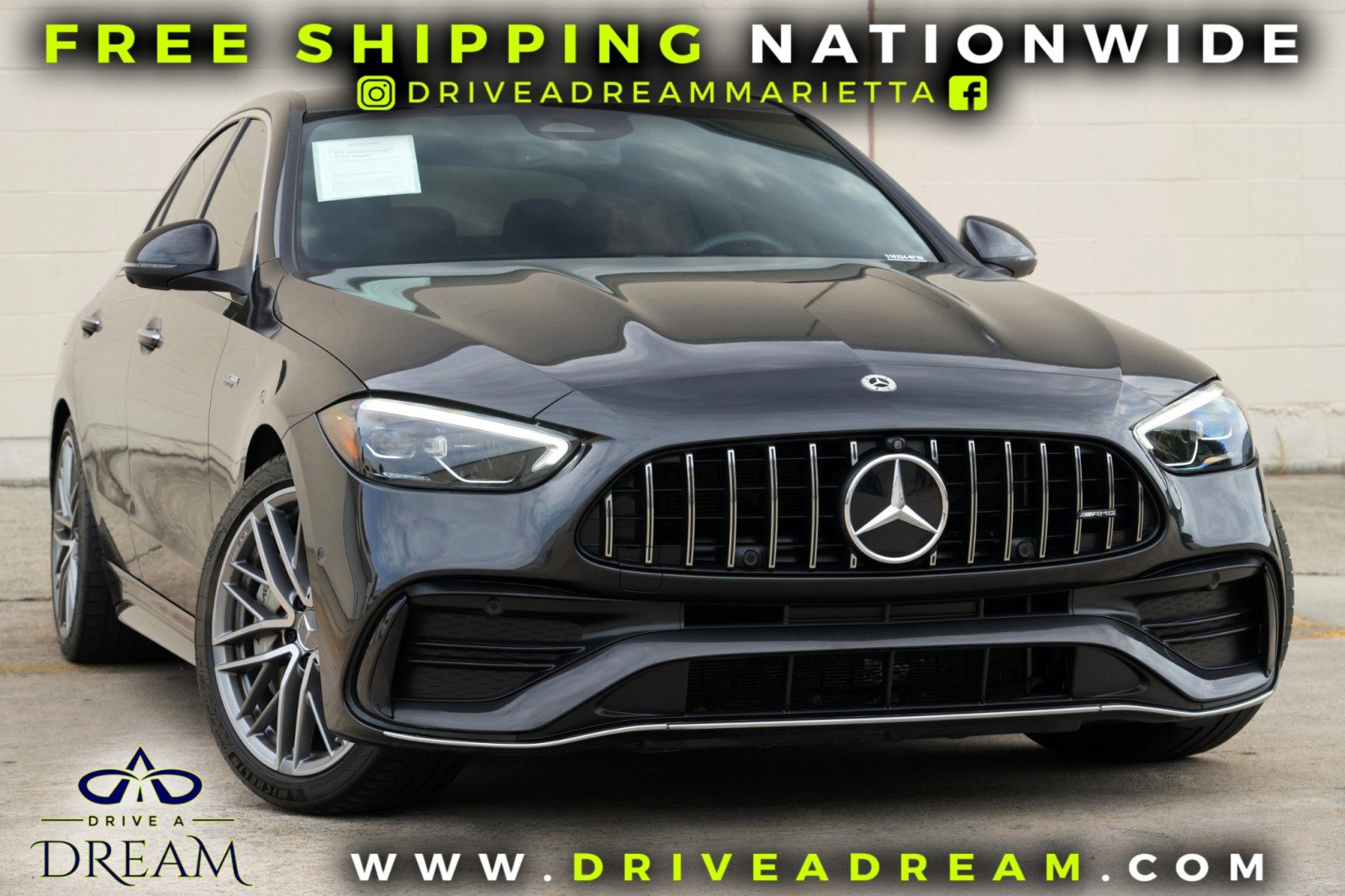 Used 2023 Mercedes-Benz C 43 AMG 4MATIC Sedan image 2