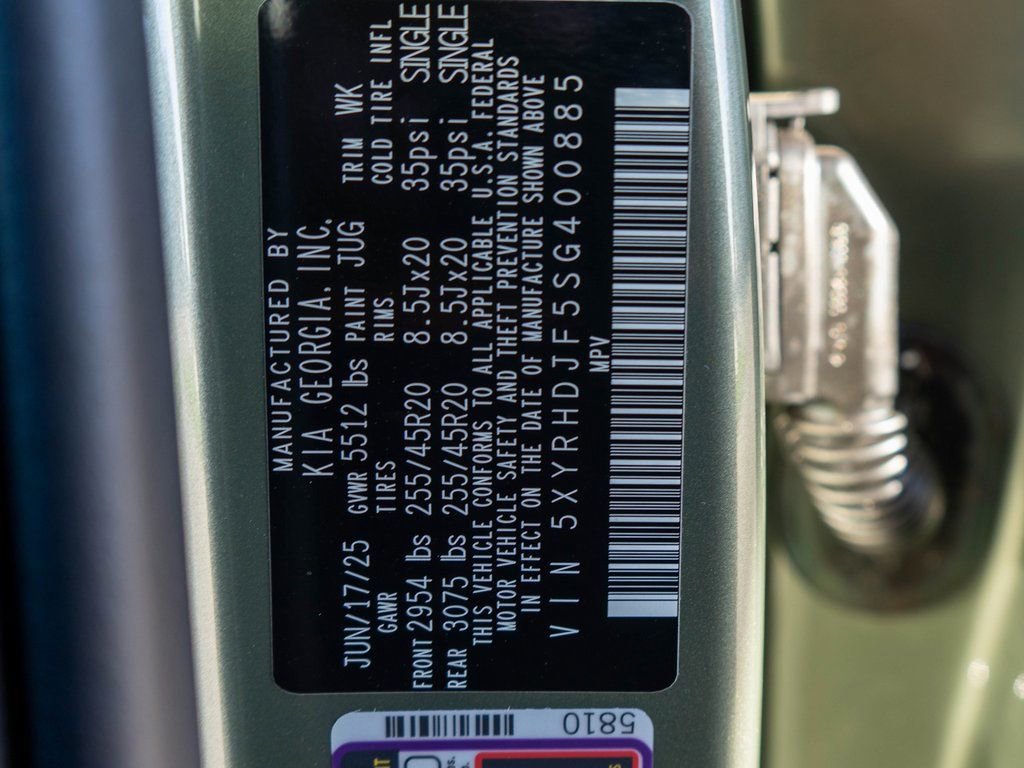 New 2025 Kia Sorento X-Line EX AWD/4WD image 33