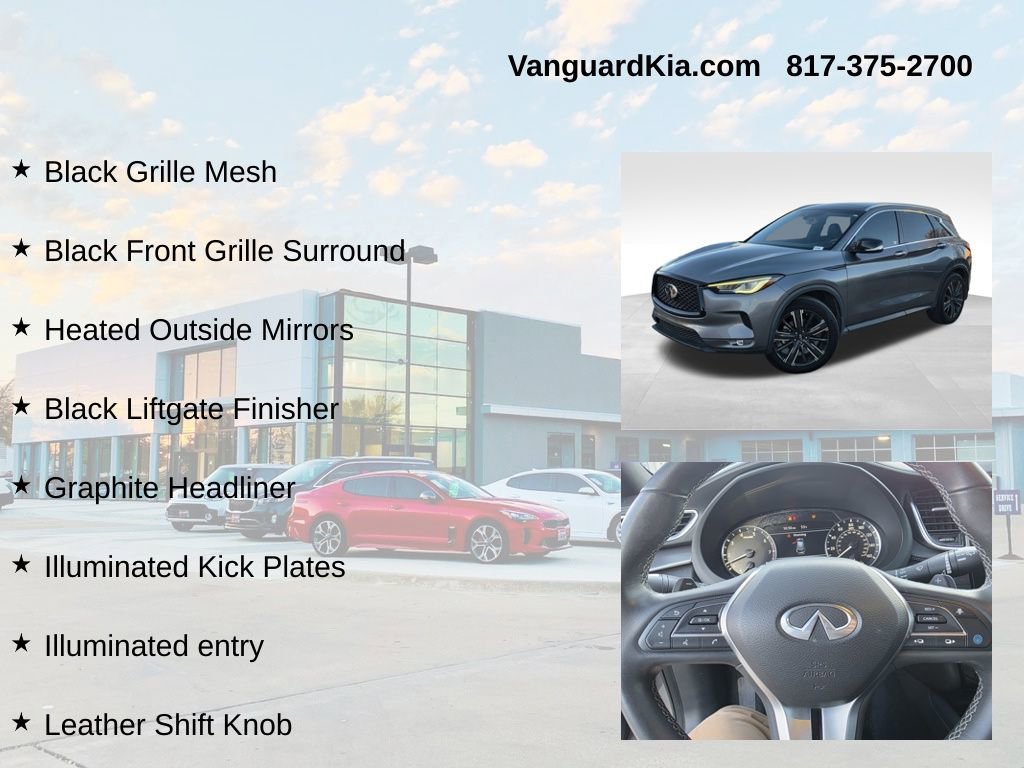 Used 2022 INFINITI QX50 Luxe w/ Appearance Package image 12