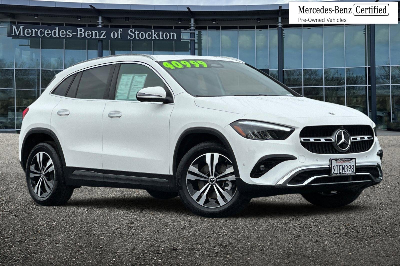 Certified 2025 Mercedes-Benz GLA 250 White image 1