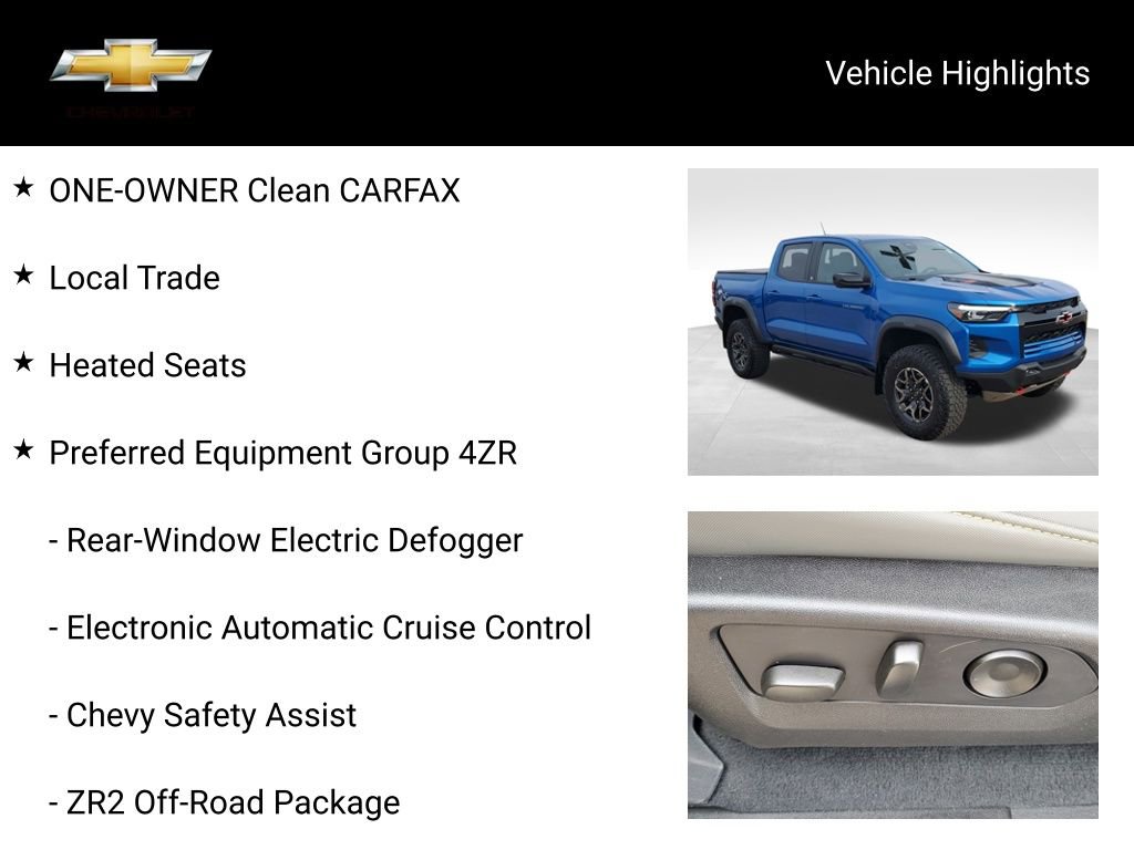 Certified 2024 Chevrolet Colorado ZR2 w/ Technology Package image 19