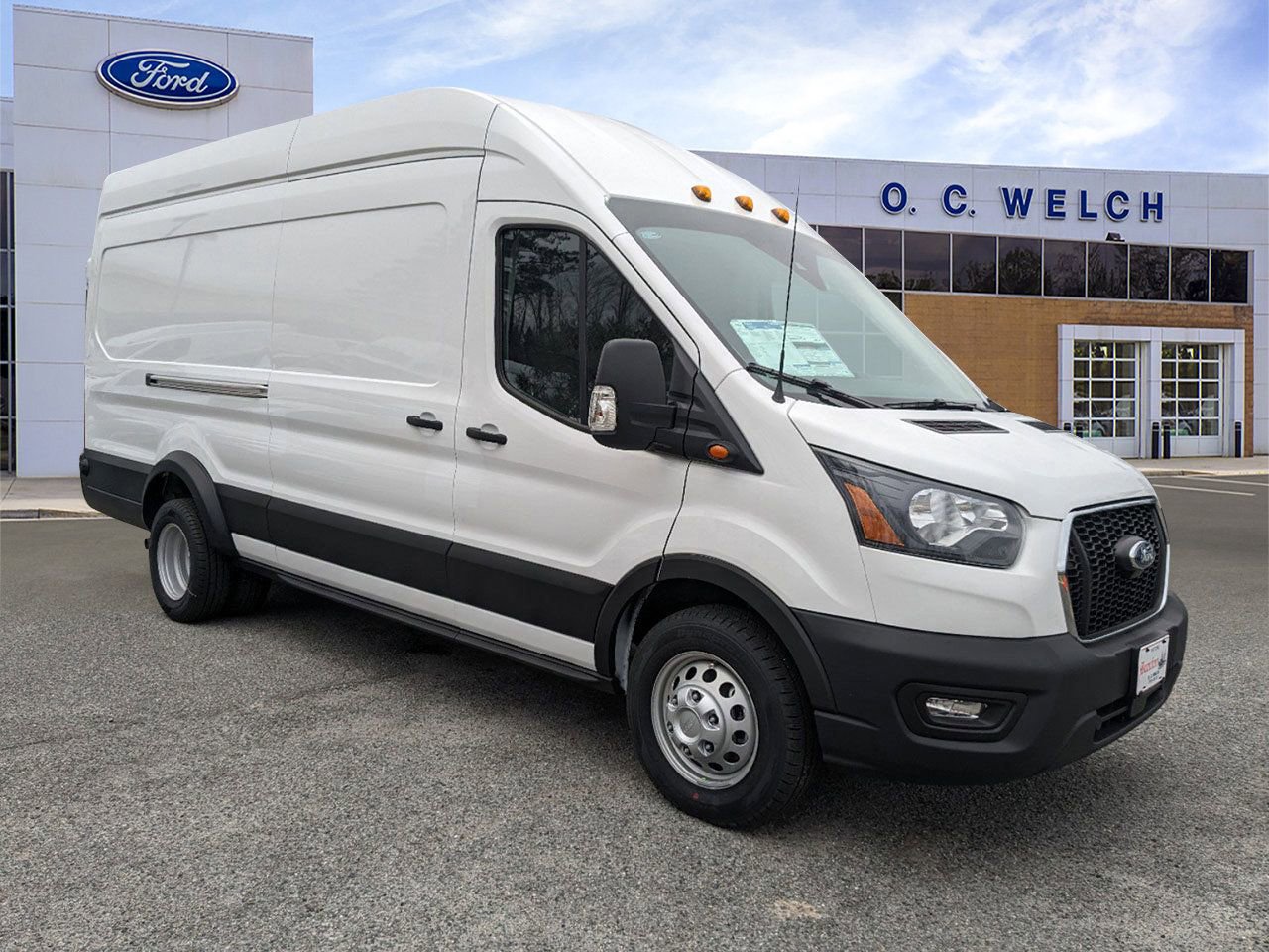New 2024 Ford Transit 350 148 High Roof DRW AWD w/ Exterior Upgrade Package
