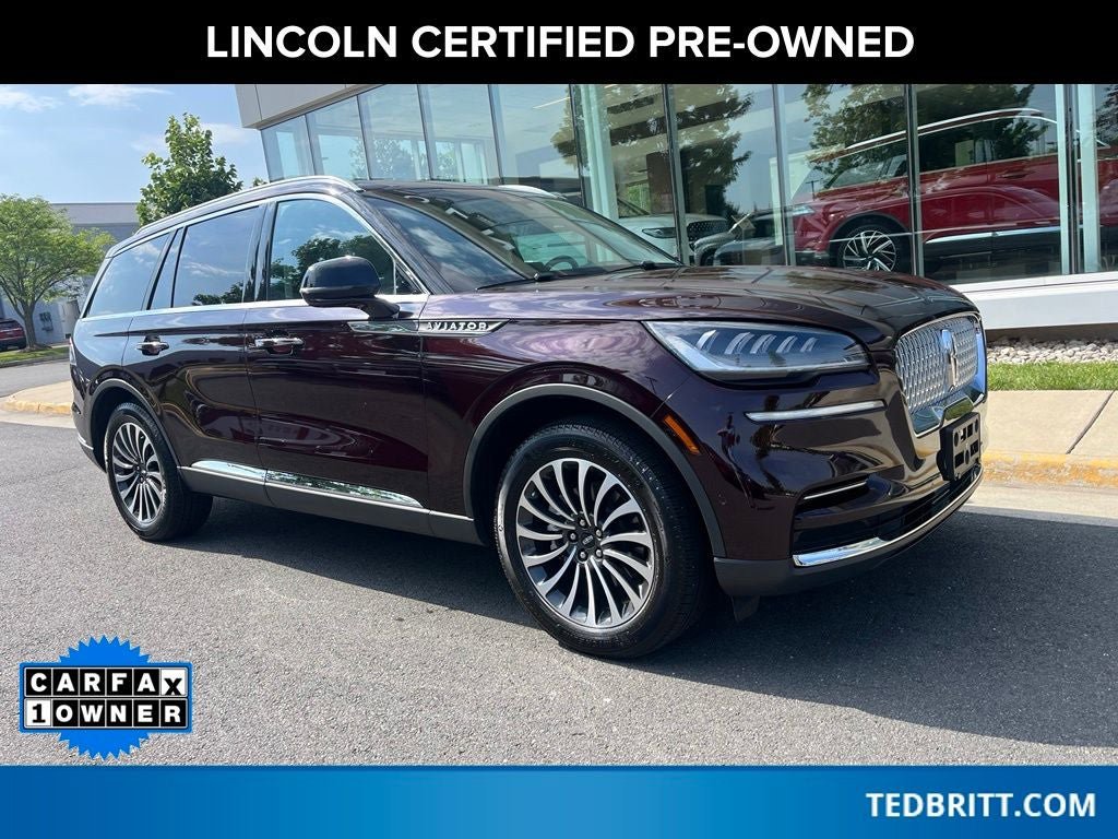 Certified 2023 Lincoln Aviator Reserve w/ Equipment Group 201A