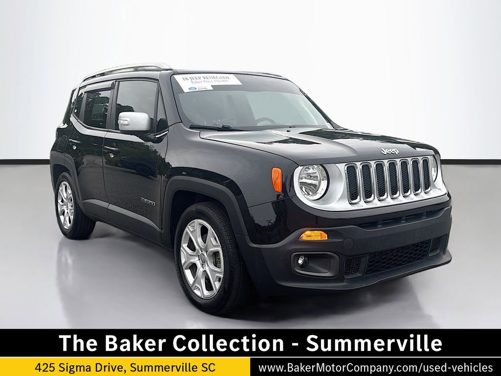 Used 2018 Jeep Renegade Limited FWD image 1