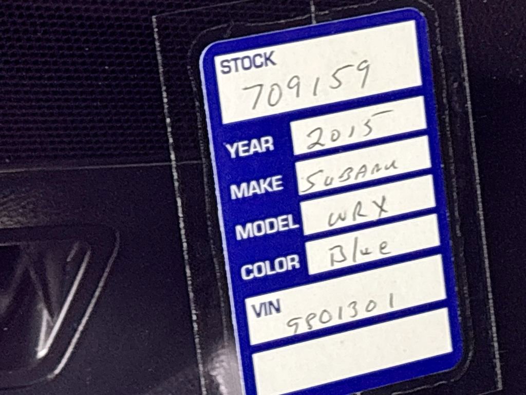 Used 2015 Subaru WRX Limited image 25