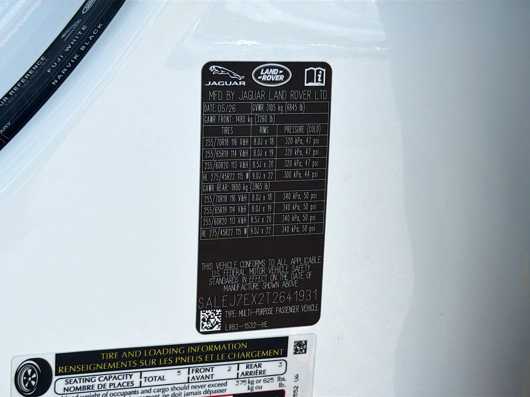 New 2026 Land Rover Defender 110 S AWD/4WD image 42
