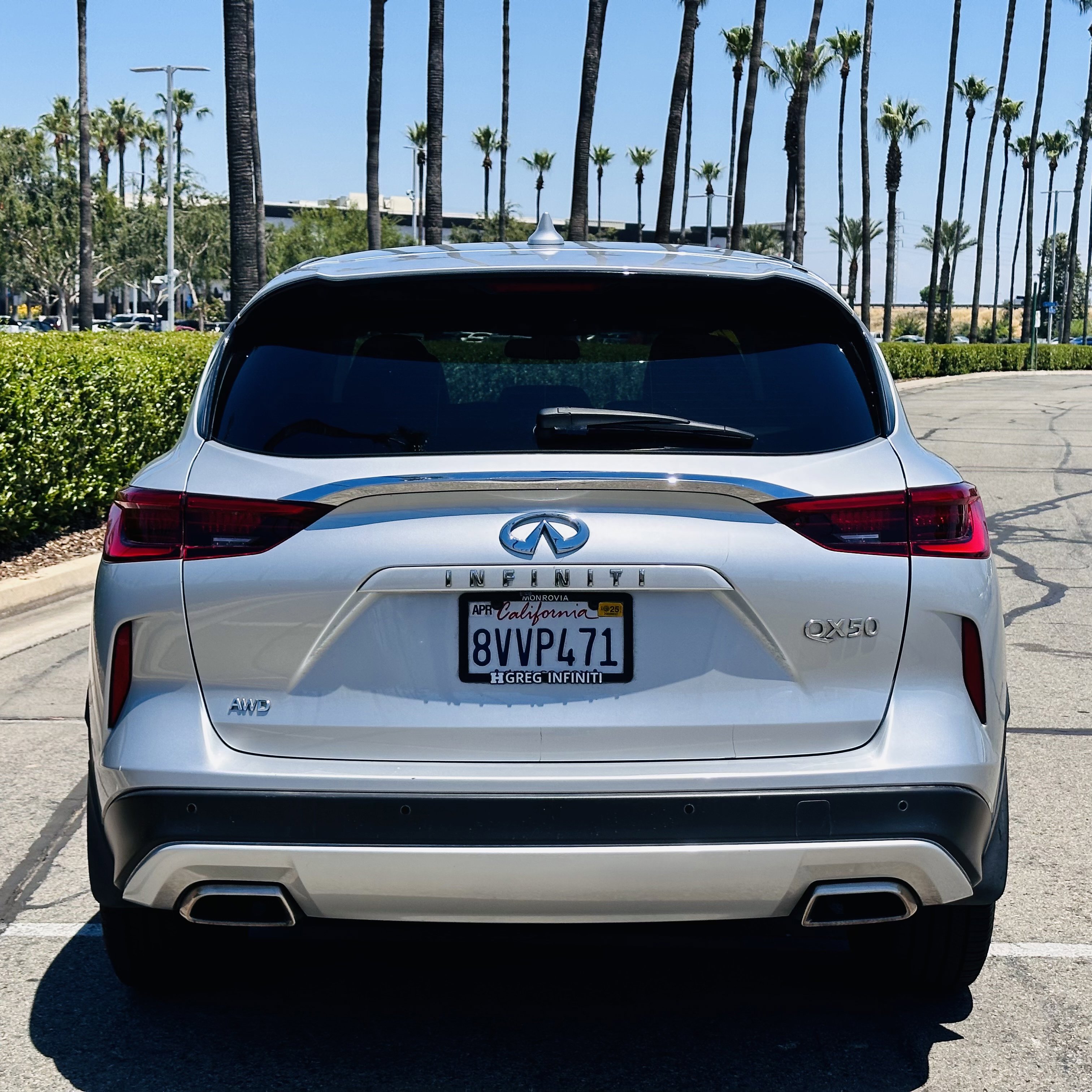 Used 2021 INFINITI QX50 Pure image 9