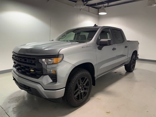 New 2026 Chevrolet Silverado 1500 Custom w/ Turbomax Blackout Package AWD/4WD image 3