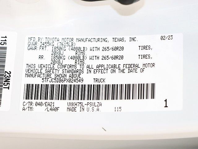 Used 2023 Toyota Tundra Limited image 28