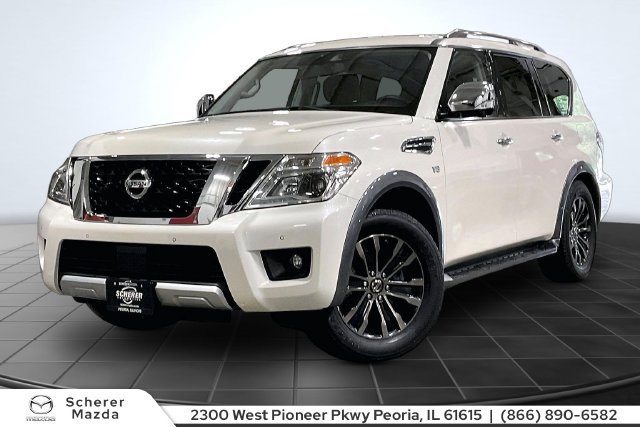 Used 2018 Nissan Armada Platinum w/ Captain Seat Package AWD/4WD image 1
