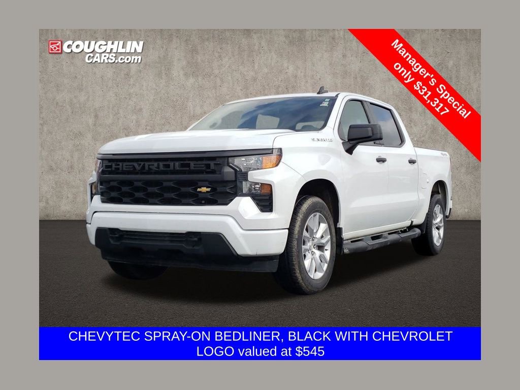 Used 2022 Chevrolet Silverado 1500 Custom AWD/4WD image 1