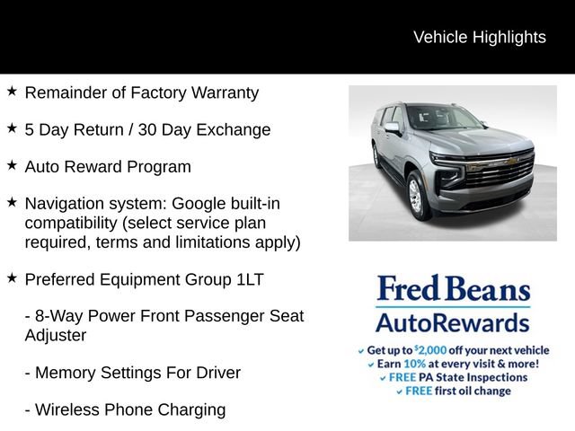 Used 2026 Chevrolet Suburban LT w/ Comfort Package AWD/4WD image 5