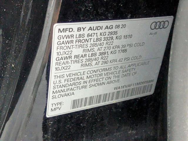 Used 2021 Audi Q8 Premium Plus AWD/4WD image 15