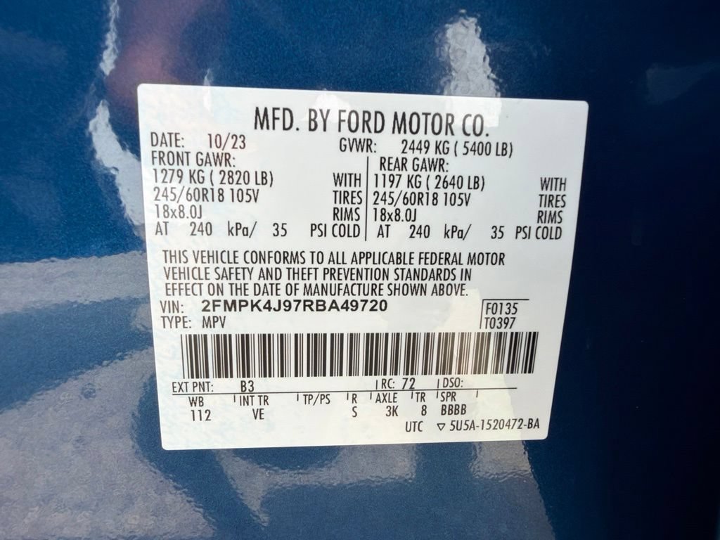 Used 2024 Ford Edge SEL AWD/4WD image 36