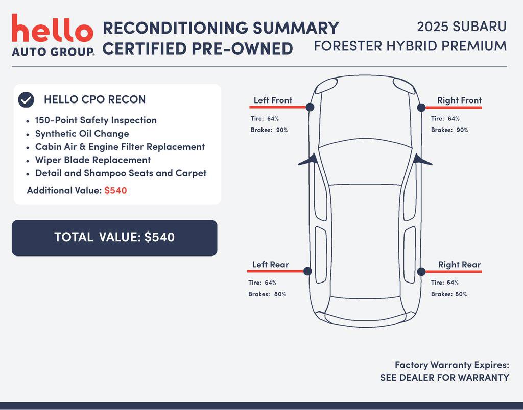 Certified 2025 Subaru Forester Premium image 3
