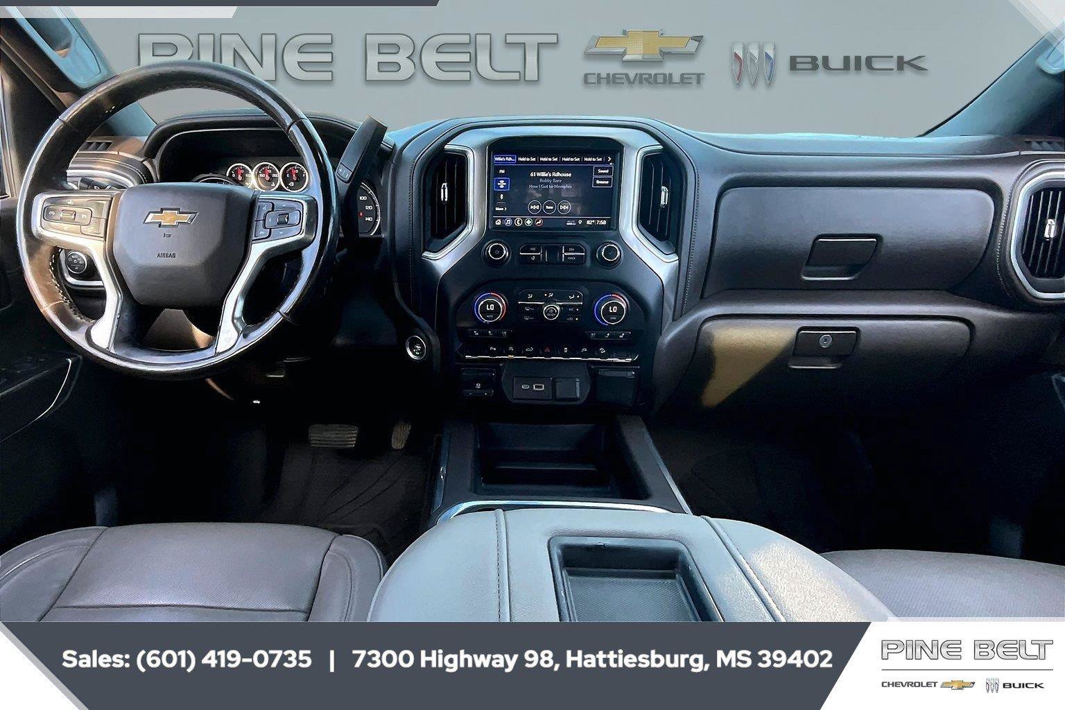 Used 2019 Chevrolet Silverado 1500 LTZ w/ LTZ Plus Package AWD/4WD image 14