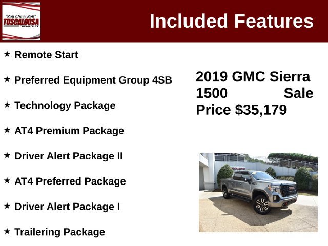 Certified 2019 GMC Sierra 1500 AT4 w/ AT4 Premium Package AWD/4WD image 12