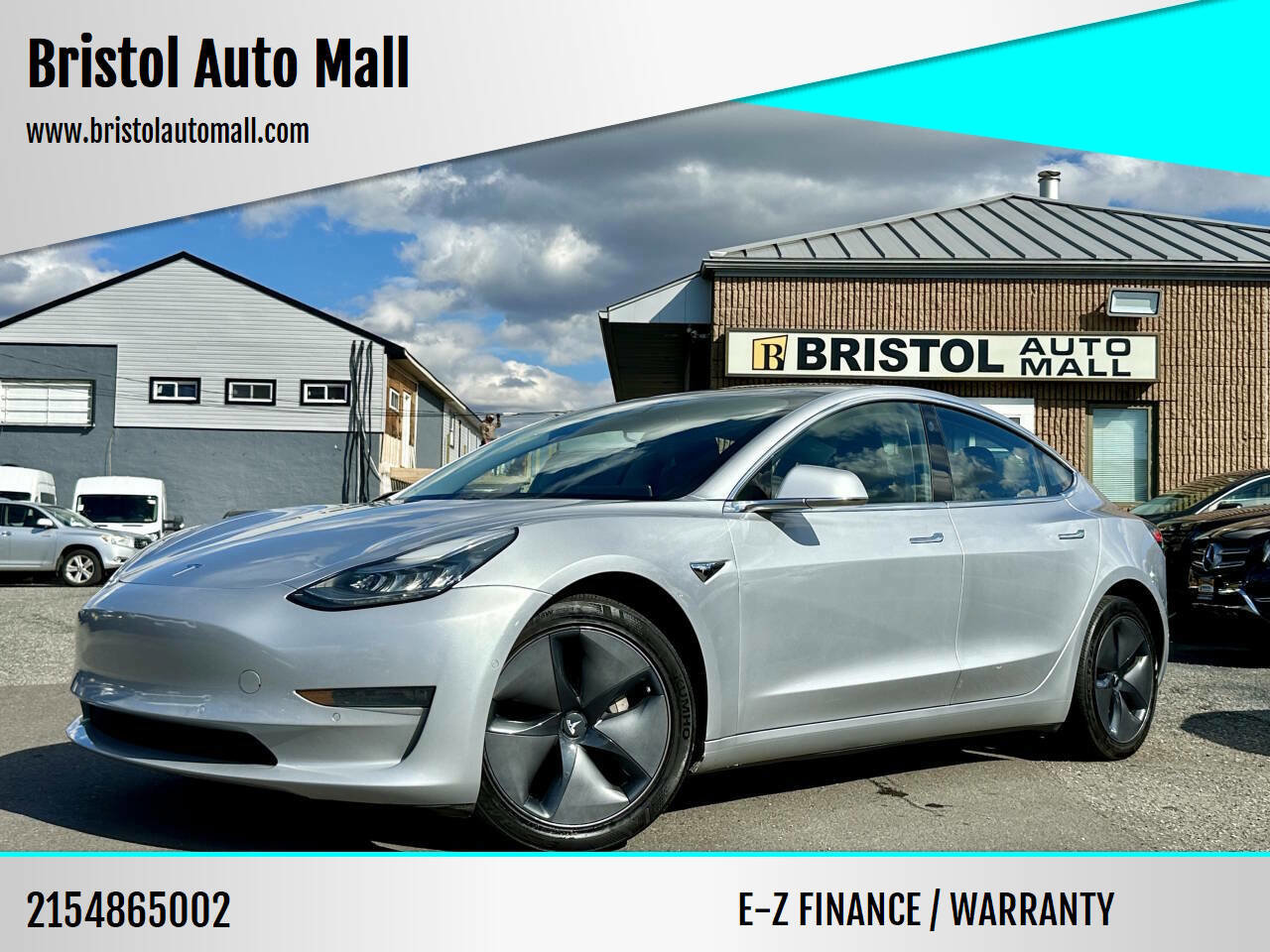 Used 2018 Tesla Model 3 Long Range image 1