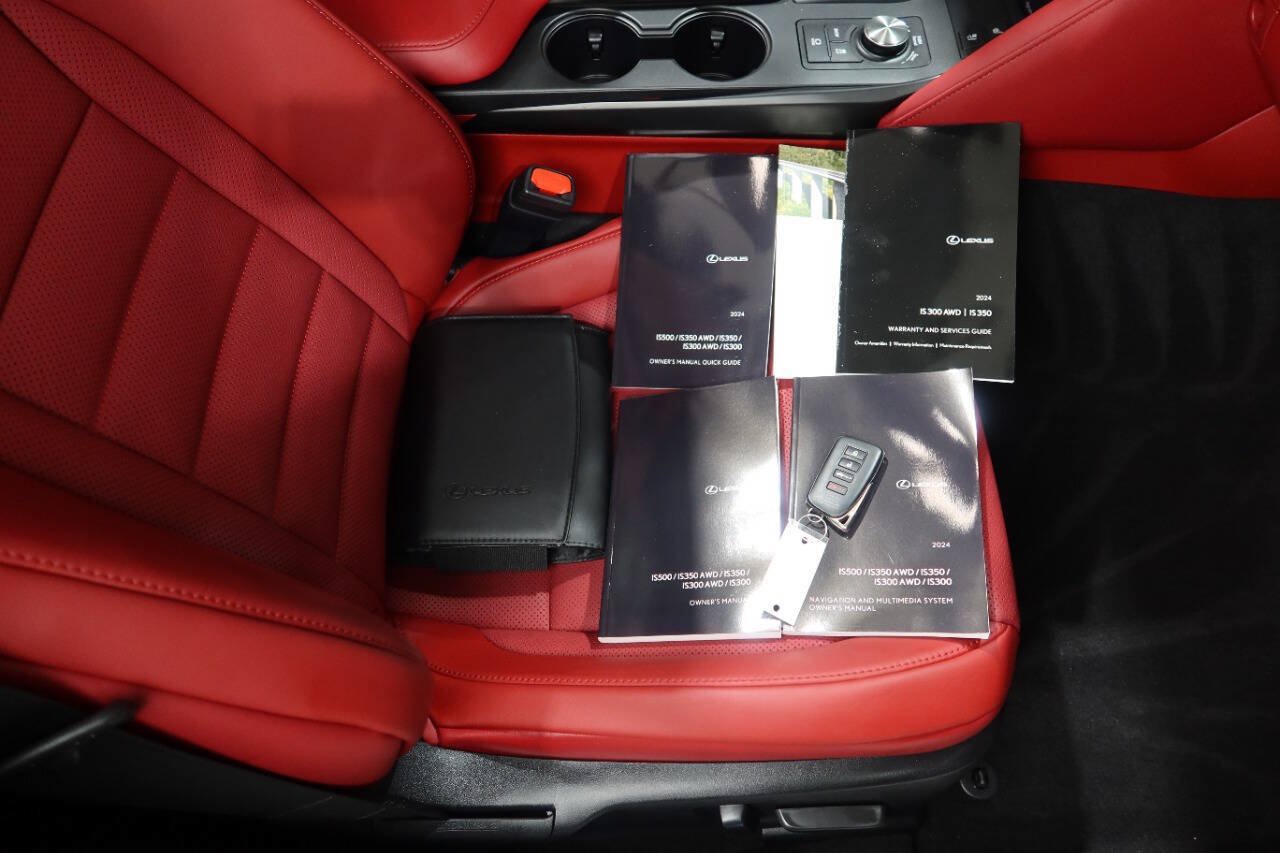 Used 2024 Lexus IS 350 F Sport w/ Navigation Package RWD image 26