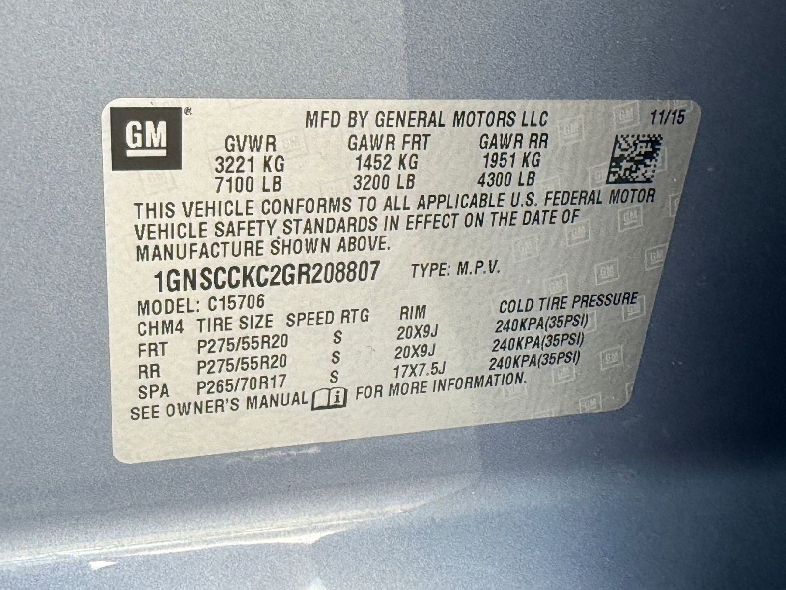 Used 2016 Chevrolet Tahoe LTZ image 19