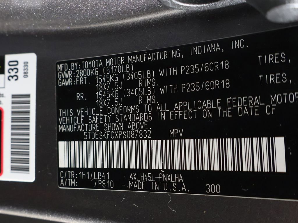 Used 2023 Toyota Sienna Platinum image 49