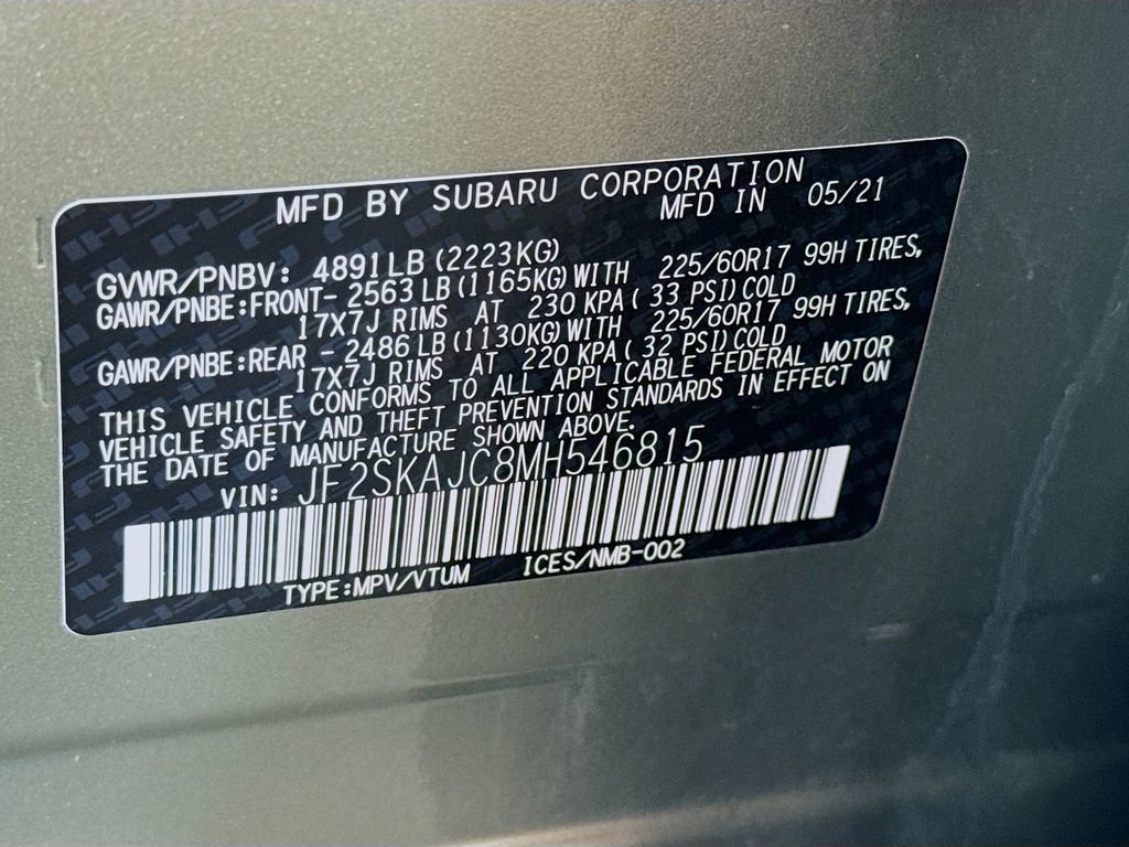 Used 2021 Subaru Forester Premium w/ Popular Package #1 image 41