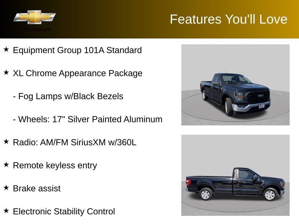 Used 2023 Ford F150 XL w/ XL Chrome Appearance Package RWD image 7