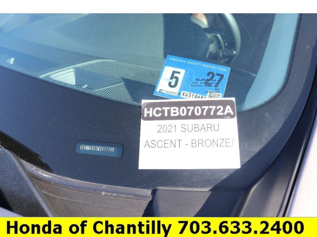 Used 2021 Subaru Ascent Touring w/ Popular Package #2A AWD/4WD image 36