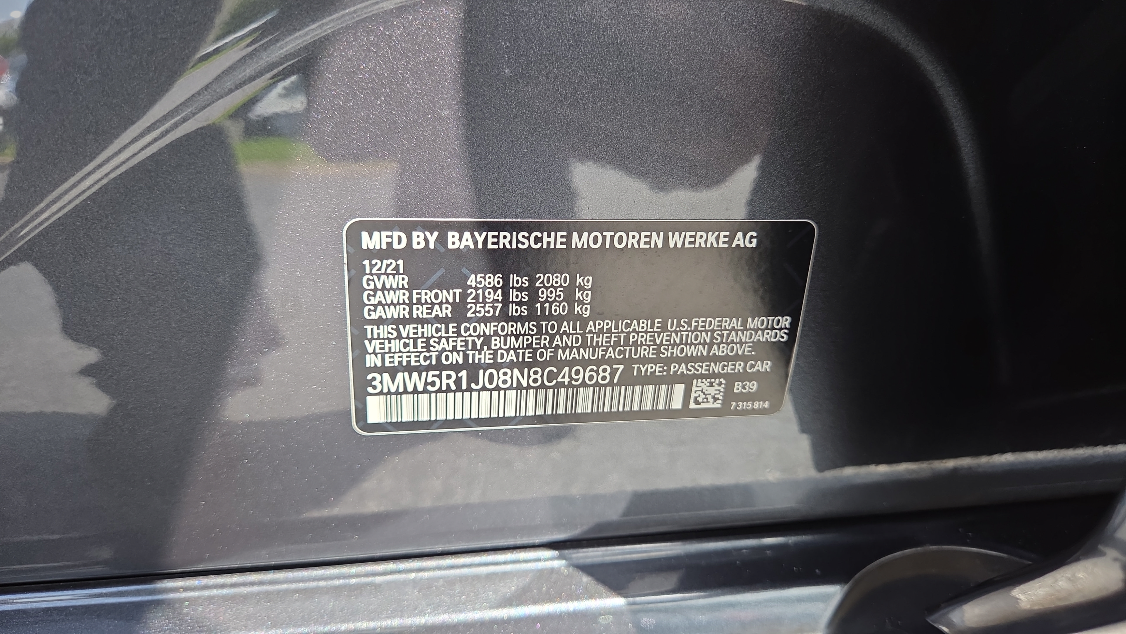Used 2022 BMW 330i Sedan w/ Driving Assistance Package RWD image 39