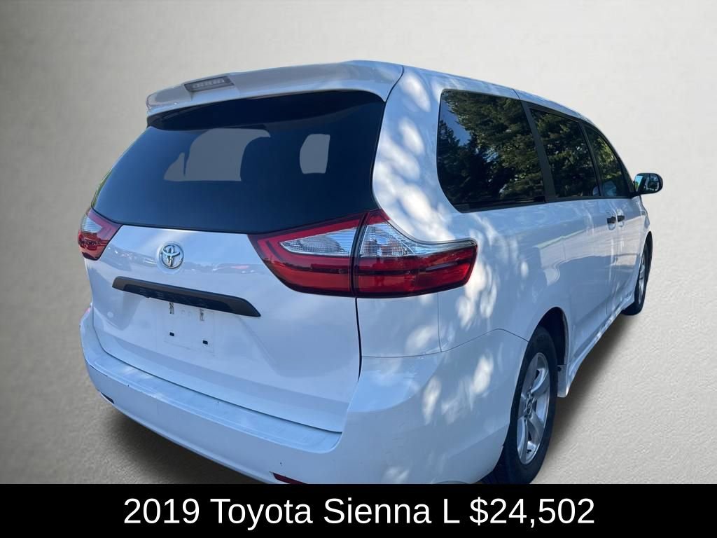 Used 2019 Toyota Sienna L FWD image 3