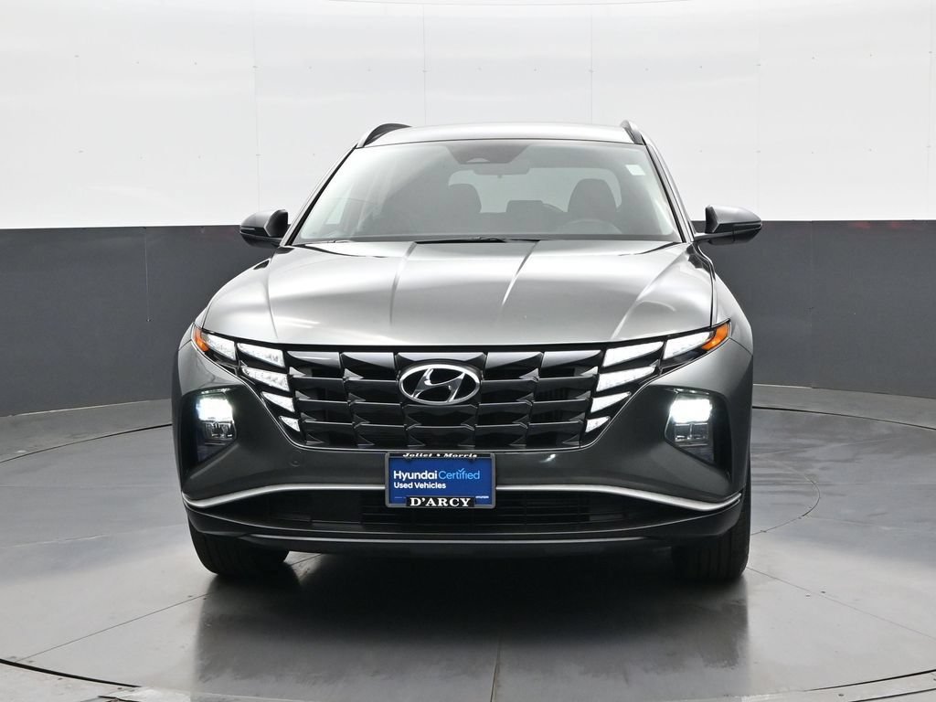 Certified 2022 Hyundai Tucson Blue w/ Cargo Package AWD/4WD image 2